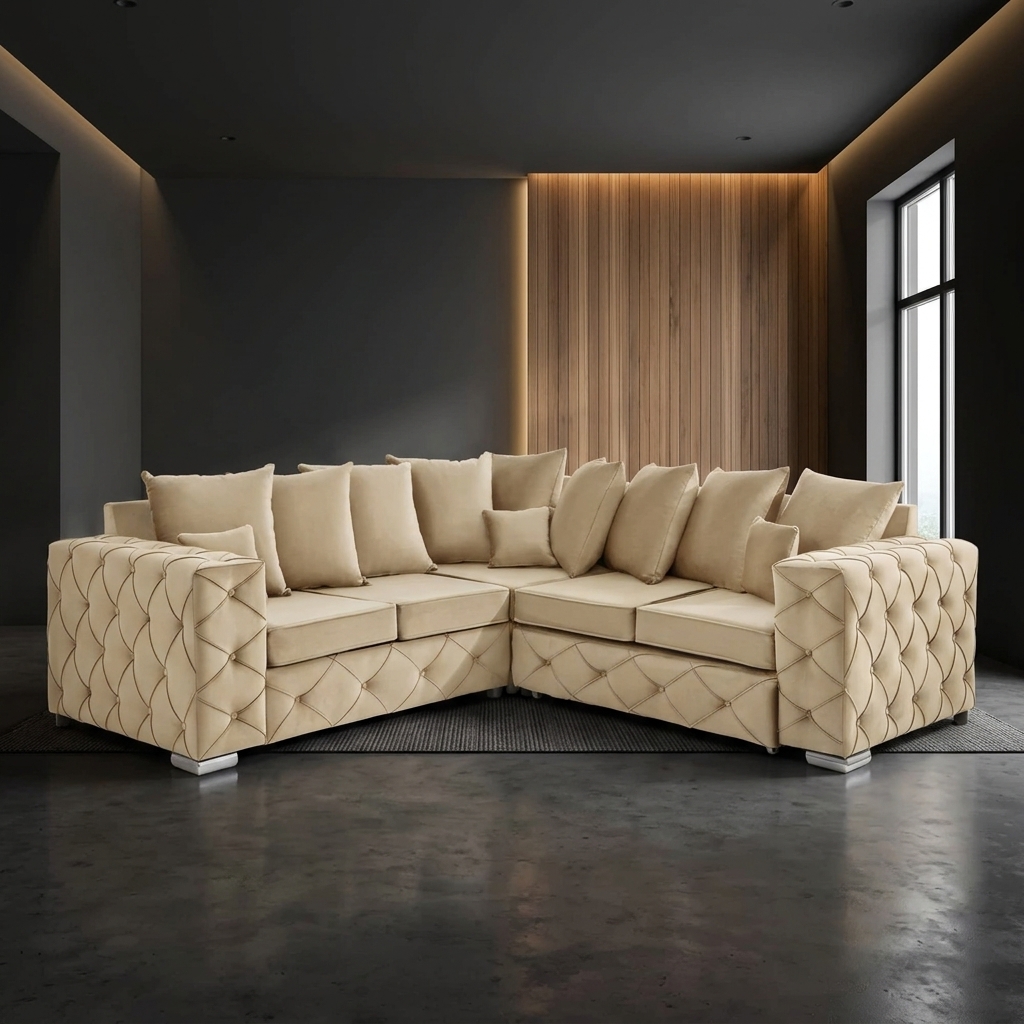 Ashton Corner Scatterback — corner sofa for sale in the UK, cash on delivery